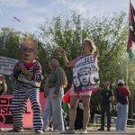 Netayahu'ya Beyaz Saray önünde protesto
